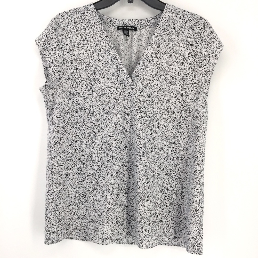 Hilary Radley V-Neck Blouse